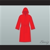 Ray 'Boom Boom' Mancini Red Satin Full Boxing Robe with Hood