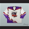 Roberto Luongo 1 Lowell Lock Monsters White Hockey Jersey