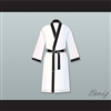 Rubin 'Hurricane' Carter White Satin Full Boxing Robe