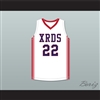 Shaqir O'Neal 22 Crossroads School Roadrunners White Basketball Jersey 1