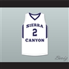 Scotty Pippen Jr 2 Sierra Canyon School Trailblazers White Basketball Jersey 2