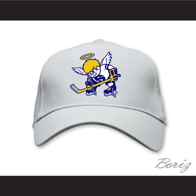 WHA Minnesota Fighting Saints White Baseball Hat