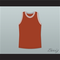 Philip Seymour Hoffman Sandy Lyle Along Came Polly Dark Orange Basketball Jersey