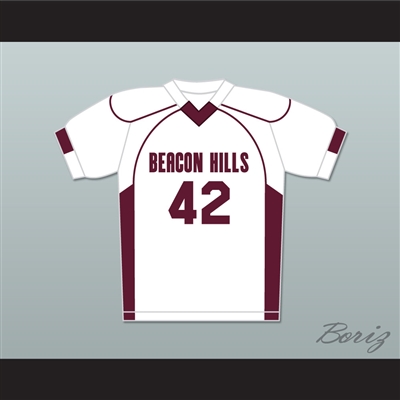 Scott Howard 42 Beacon Hills Cyclones Lacrosse Jersey Teen Wolf