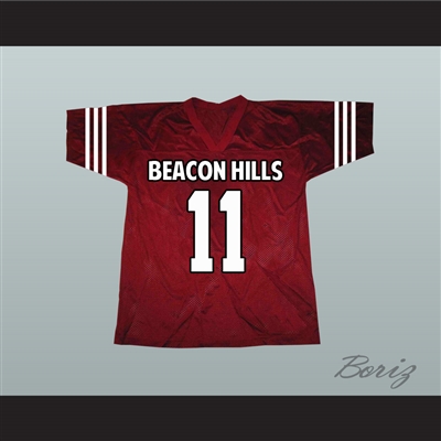 Scott McCall 11 Beacon Hills Cyclones Lacrosse Jersey Teen Wolf