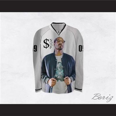 $noop Dogg 09 White Hockey Jersey