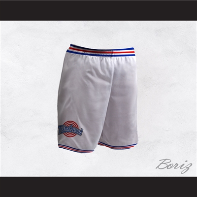 Space Jam Tune Squad White Basketball Shorts