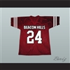 Stiles Stilinski 24 Beacon Hills Cyclones Lacrosse Jersey Teen Wolf