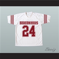 Stiles Stilinski 24 Beacon Hills Cyclones Lacrosse Jersey Teen Wolf