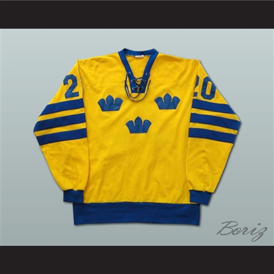 Anders Hedberg Team Sweden Hockey Jersey