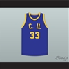 Roberta "Swish" James 33 Cadwallader University Blue Basketball Jersey Fast Break