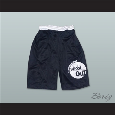 Tournament Shoot Out Black Basketball Shorts