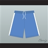 The East Coast Jets Light Blue Male Cheerleader Shorts