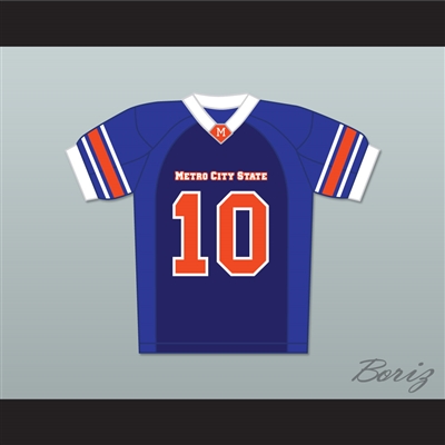 Wyatt Russell Zook Haythe 10 Metro City State Statesmen Football Jersey