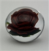 1993 Rick Ayotte Mini Red Rose Paperweight