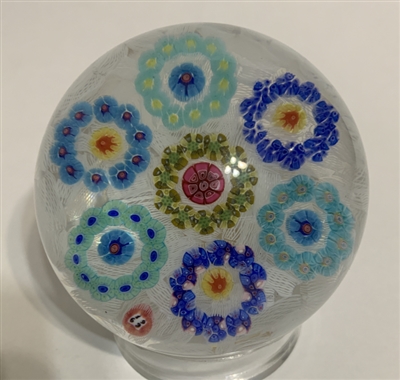 Modern Baccarat Millefiori Circlets