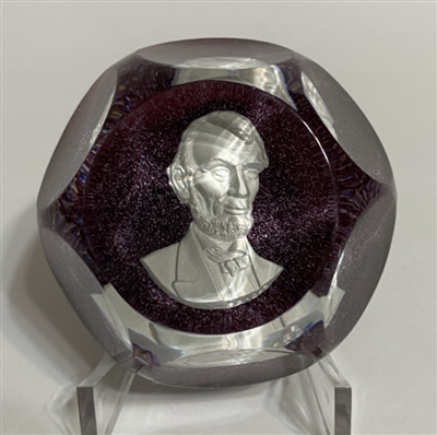 Baccarat Sulphide  - Abraham Lincoln