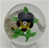 Antique Baccarat Pansy Paperweight