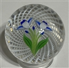 1975 Baccarat Cornflowers Paperweight