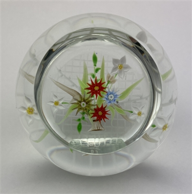Caithness/Whitefriars Still Life Paperweight