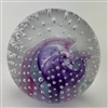Caithness Reflections Magenta Paperweight
