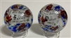 Pair of Degenhart Happy Birthday Paperweights