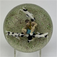 2002 Jim Donofrio Dalmation Paperweight