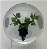 1991 Randall Grubb Cabernet Grape Paperweight