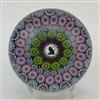 Mike Hunter Concentric Millefiori  Paperweight