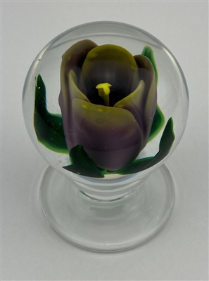 Charles Kaziun Crimp Purple/Yellow Tulip