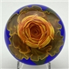 1997 Steven Lundberg Golden Rose Paperweight