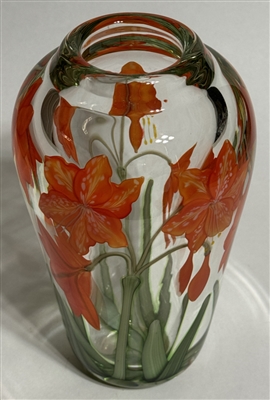 Orient & Flume Amaryllis Paperweight Vase