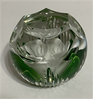 Pairpoint Crimp Rose Paperweight