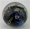 1991 Josh Simpson Inhabited Planet Paperweight