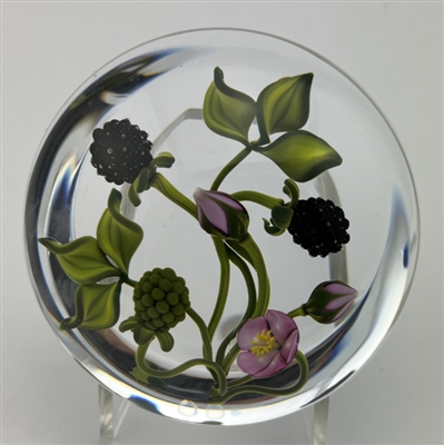 1991 Gordon Smith Raspberry Paperweight