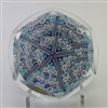 1980 Whitefriars Millefiori Spoke Paperweight