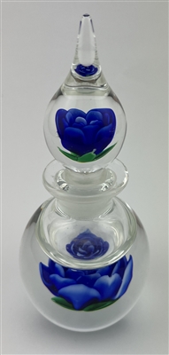 Whittemore Blue Rose Scent Bottle