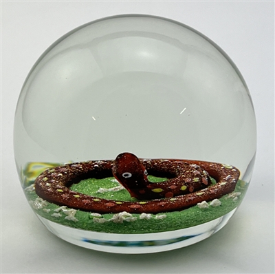 Paul Ysart Snake Paperweight