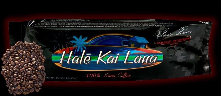 Pure Kona Coffee Dark Roast Coffee