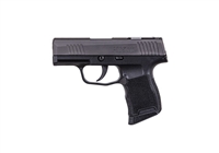 SIG SAUER P365 SAS (SIG ANTI SNAG) WITH FLUSH MOUNTED FT BULLSEYE FIBER-TRITIUM NIGHT SIGHTS