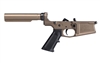 AERO PRECISION M5 (.308) COMPLETE LOWER RECEIVER W/ A2 GRIP & NO STOCK - ANODIZED KODIAK BROWN