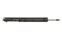 AERO PRECISION M5E1 20" 6.5 CREEDMOOR STAINLESS STEEL BARREL COMPLETE UPPER RECEIVER - 15" MLOK BLACK