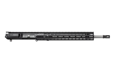 AERO PRECISION - M5E1 18" .308 STAINLESS STEEL FLUTED COMPLETE UPPER RECEIVER 15" MLOK