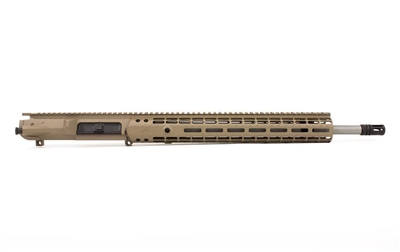 AERO PRECISION - M5E1 18" .308 CMV COMPLETE UPPER RECEIVER - MLOK FLAT DARK EARTH