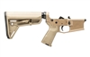 AERO PRECISION M4E1 COMPLETE LOWER RECEIVER W/MOE GRIP & SL STOCK - FDE FURNITURE