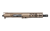 AERO PRECISION M4E1 THREADED 8" .300 BLACKOUT COMPLETE UPPER RECEIVER WITH ATLAS R-ONE HANDGUARD - MLOK FDE