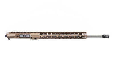 AERO PRECISION M4E1 THREADED 20" 6.5 GRENDEL COMPLETE UPPER RECEIVER W/ ATLAS R-ONE HANDGUARD RAIL -FDE