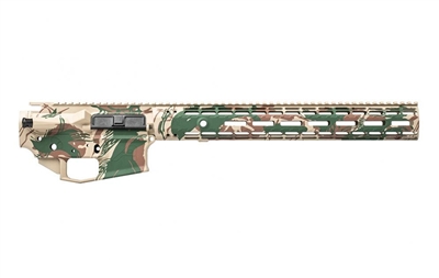 AERO PRECISION M4E1 BUILDER SET RHODESIAN BRUSHSTROKE CAMO BUILDER SET W/ ENHANCED 15" MLOK RAIL