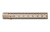 AERO PRECISION AR15 ENHANCED M-LOK HAND-GUARD 15"- GEN2 FLAT DARK EARTH