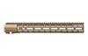 AERO PRECISION AR15 15" ATLAS S-ONE M-LOK HANDGUARD - BURNT BRONZE